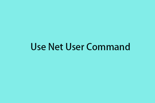 Net user